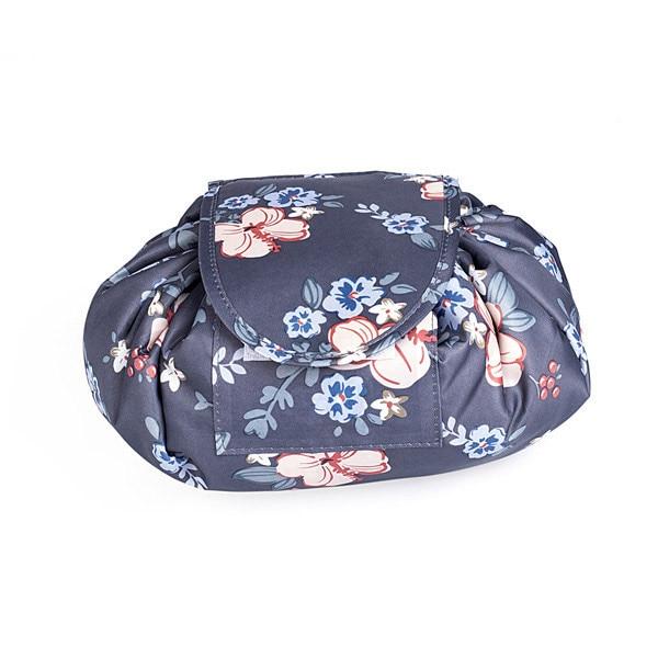 Drawstring Makeup Bag and Toiletry Organizer