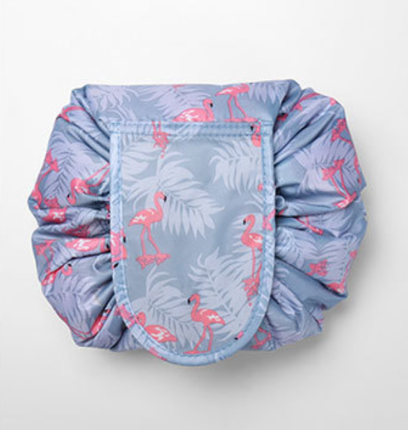 Drawstring Makeup Bag and Toiletry Organizer