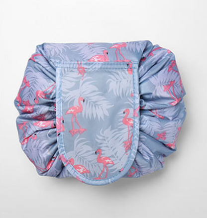 Drawstring Makeup Bag and Toiletry Organizer