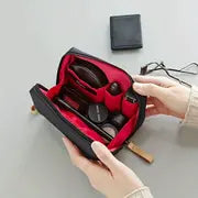 Compact Waterproof Makeup Bag for On-the-Go Glamour