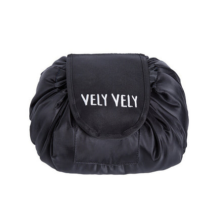 Drawstring Makeup Bag and Toiletry Organizer