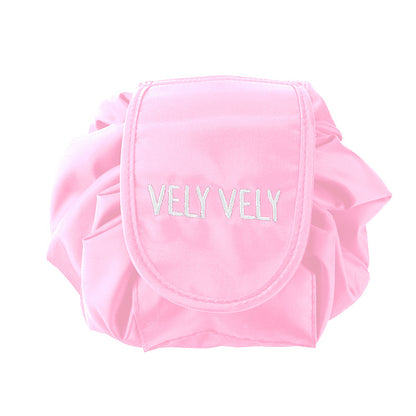 Drawstring Makeup Bag and Toiletry Organizer